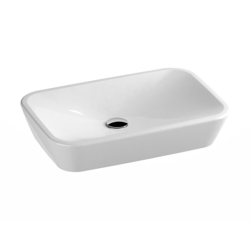 Умывальник накладной керамический Ravak Ceramic 600 R прямоугольный XJX01160002