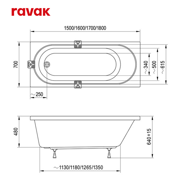  Ravak    интернет магазин сантехники BATHPOINT