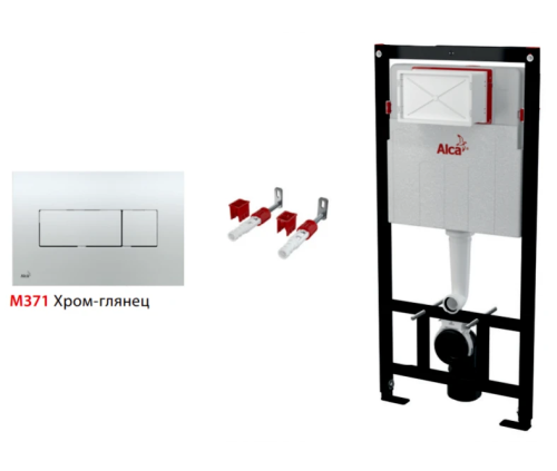 Инсталляция для унитаза AlcaPlast AM101/1120-3:1 RU M371-0001 3 в 1