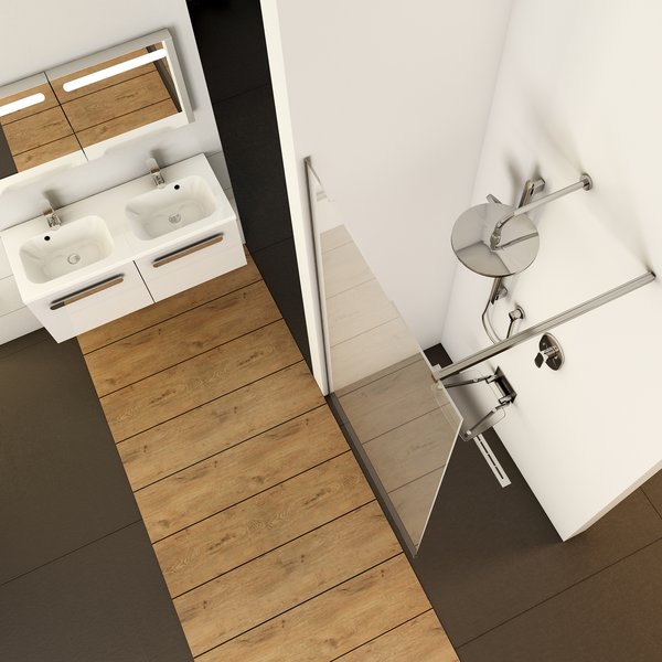 Душевая стенка Wall Ravak Walk-In Wall  1200 мм интернет магазин сантехники BATHPOINT