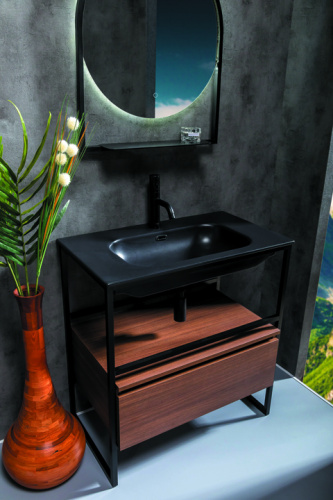 Ящик под консоль Armadi Art Loft 80 dark wood 1 полка 894-080-D