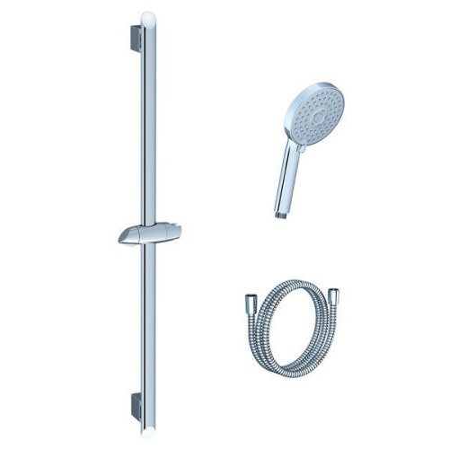 Outlet_Душевой гарнитур со штангой 635 мм и трехрежимной лейкой Ravak 902.00 X07P177