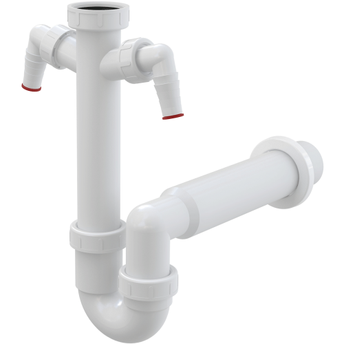 Сифон для раковины 6/4" AlcaPlast A82-DN50
