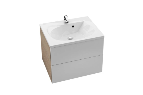 Outlet_Тумба под умывальник Ravak SD 600 ROSA II каппучино/белая X000000926