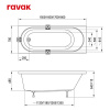 SET SONATA 160x70 интернет магазин сантехники BATHPOINT