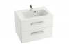 Outlet_Тумба под умывальник Ravak SD 700 CHROME II белая X000000920