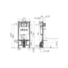 Инсталляция для унитаза Alcaplast AM101/1120-4:1 RU M570-0001 интернет магазин сантехники BATHPOINT
