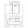 Шкаф 24x85 Aquaton Терра для зеркала 1A247403TEKA0 интернет магазин сантехники BATHPOINT