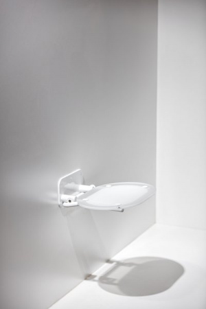 Сиденье для душевой кабины RAVAK CHROME Clear / White B8F0000028 интернет магазин сантехники BATHPOINT