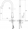Смеситель для кухни или накладной раковины Ravak Classic CL 016.00 X070085 интернет магазин сантехники BATHPOINT