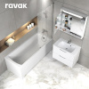 SET CLASSIC II 600 БЕЛЫЙ (Зеркало + Раковина + Тумба) интернет магазин сантехники BATHPOINT