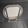 Сидение для душевой кабины RAVAK CHROME Clear \ Stainless B8F0000029 интернет магазин сантехники BATHPOINT