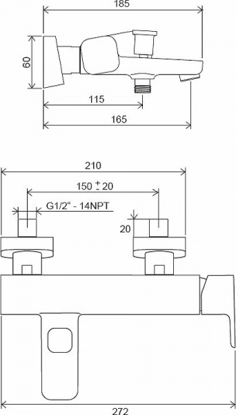  Ravak 10° Free 185 272 интернет магазин сантехники BATHPOINT