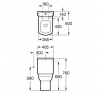 Бачок Roca Dama Senso 34151B000 интернет магазин сантехники BATHPOINT