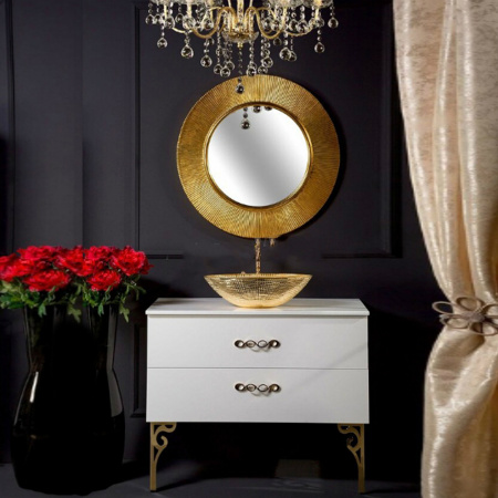 Зеркало 105x70 см Armadi Art Dolce 567-GR интернет магазин сантехники BATHPOINT