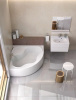 Ванна акриловая угловая Ravak NEW DAY 140x140 C651000000 интернет магазин сантехники BATHPOINT