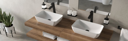 TD 231.20Дозатор для жидкого мыла, черный интернет магазин сантехники BATHPOINT