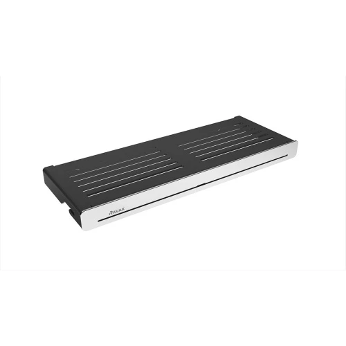 Полка Ravak Slim S, черный / хром X07P575
