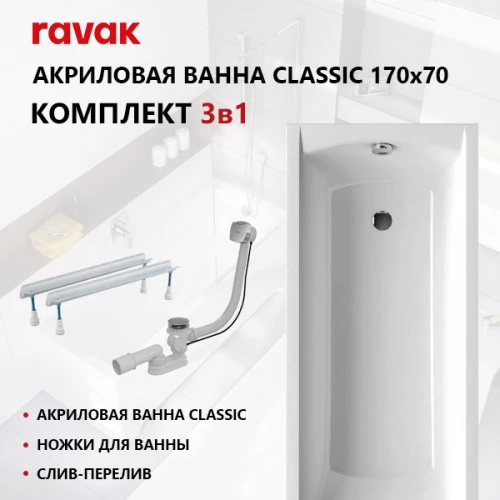 SET CLASSIC 170x70