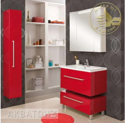 Зеркальный шкаф 80x75 Aquaton Мадрид 1A175202MA010